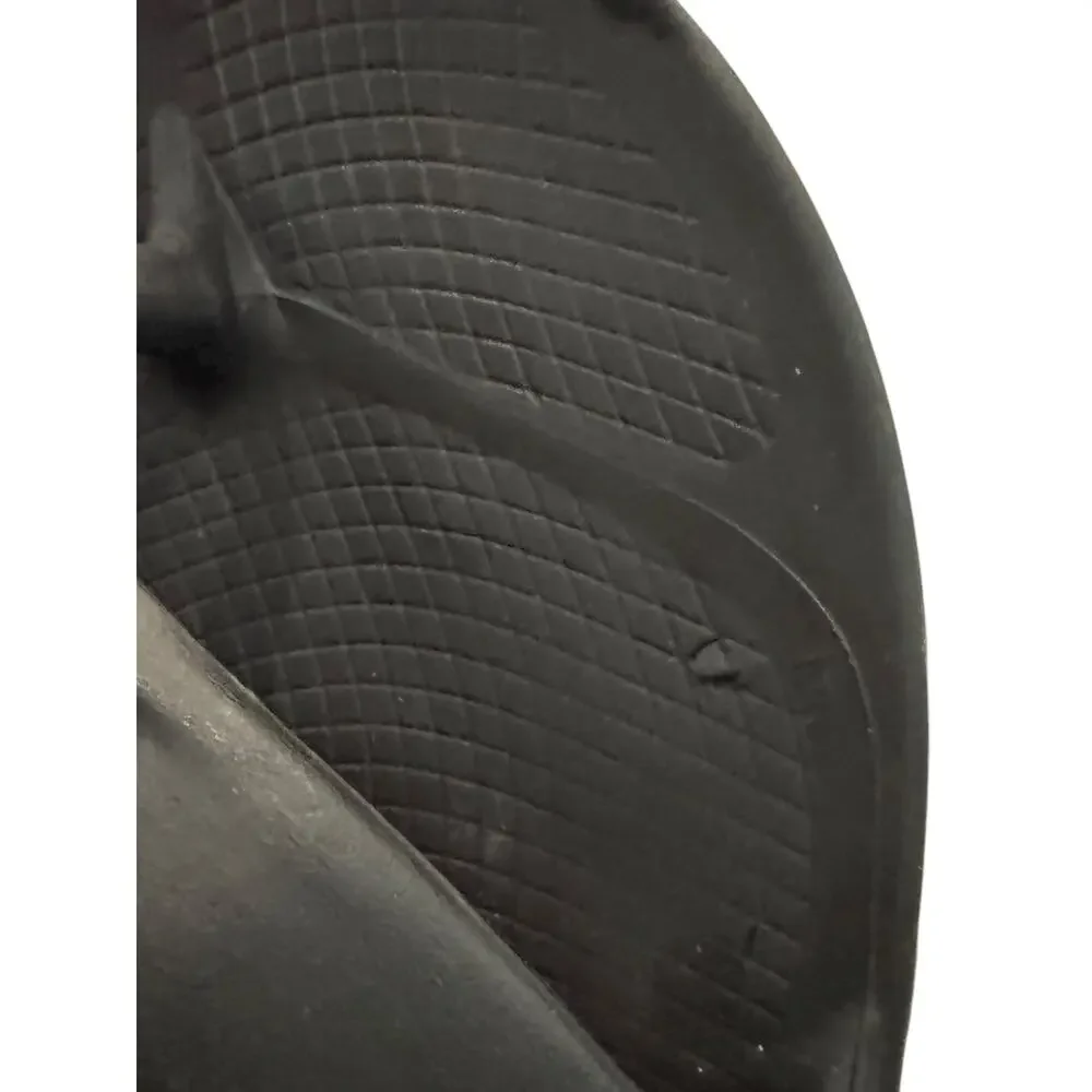OOFOS OOriginal Sport Black Recovery Thong Sandals Men’s US 13